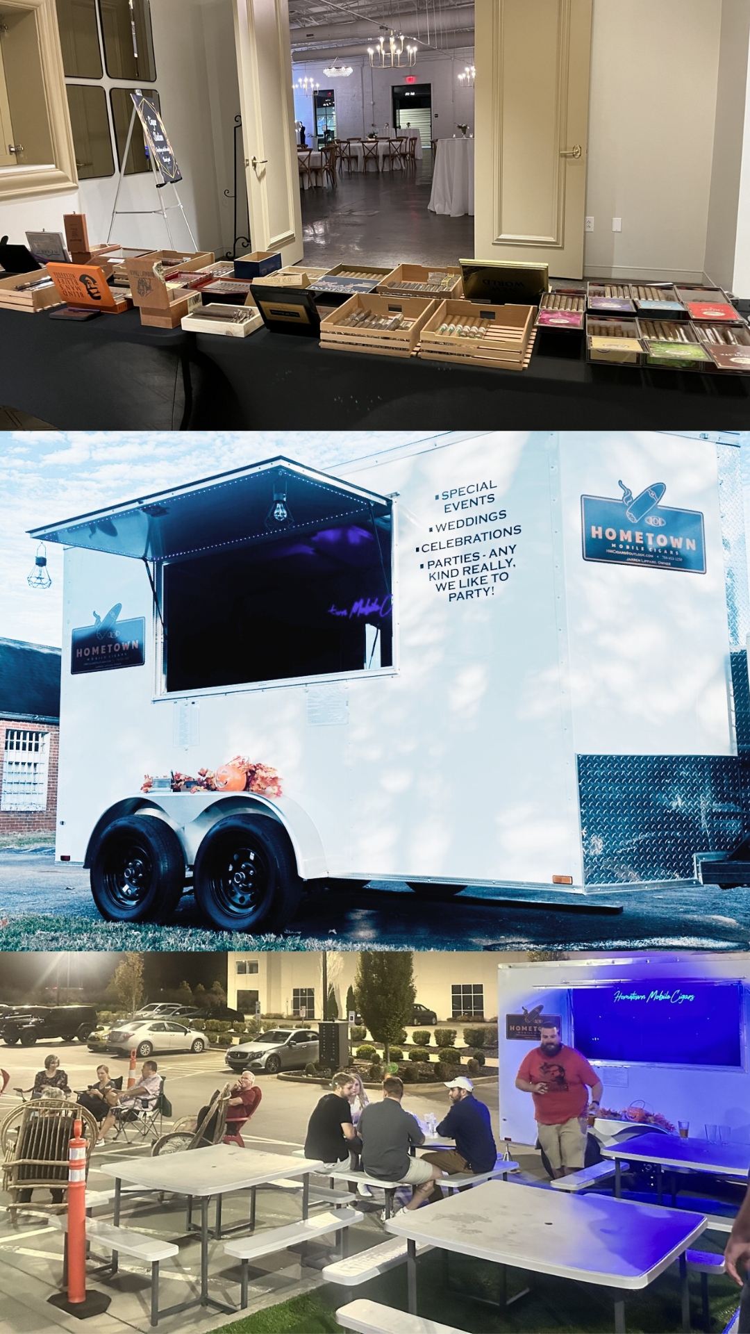 MOBILE CIGAR TRAILER & EVENTS